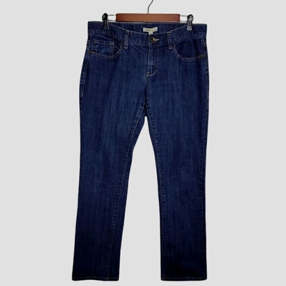 Cabi Jeans Straight Leg Blue Denim Jeans Nwot Size 8 - Picture 1 of 7
